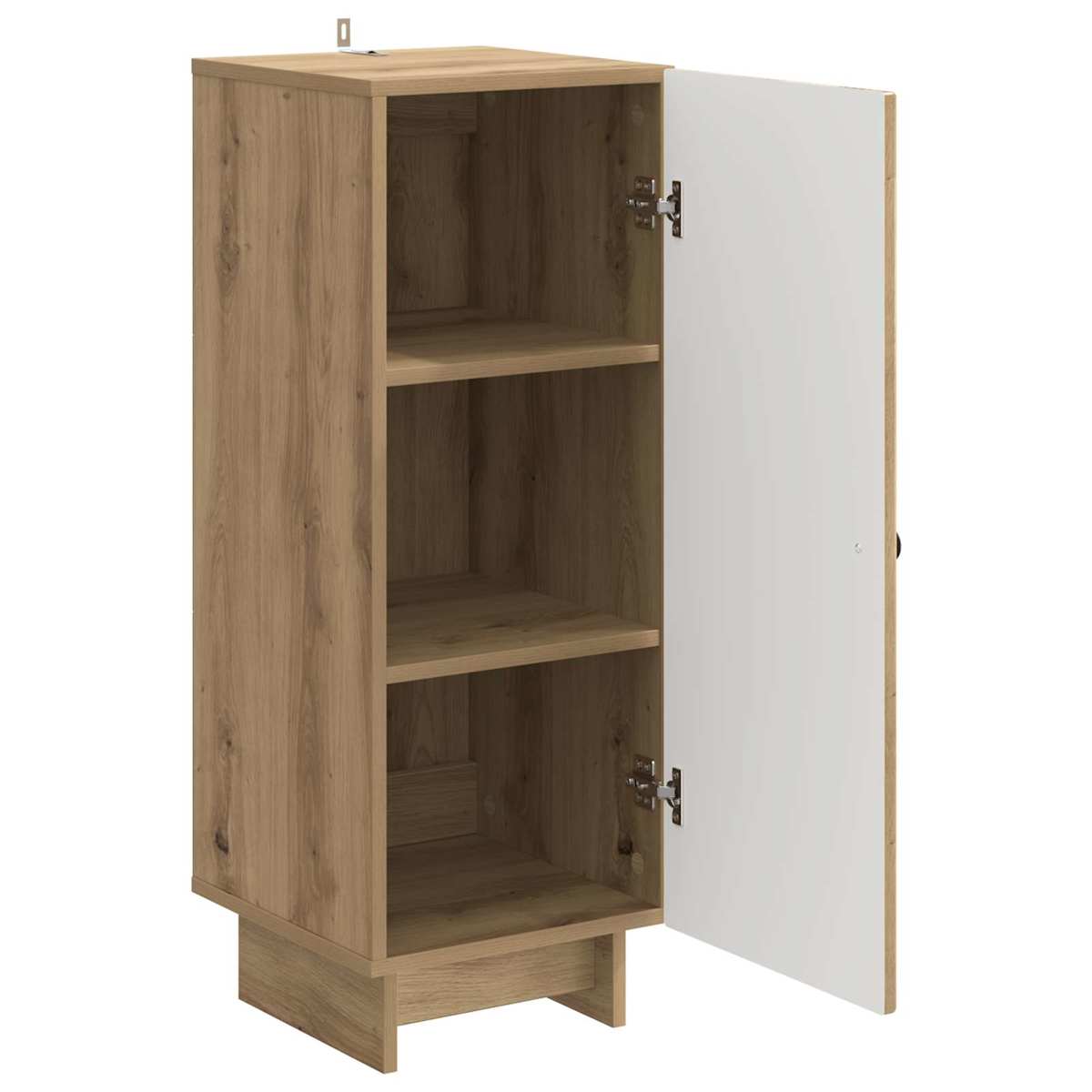 Sideboard 33 x 34,5 x 90 cm Konstrueret træ - Billede 5