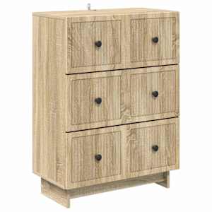 Predalna omara Sonoma hrast 66 x 34,5 x 90 cm Inženirski les