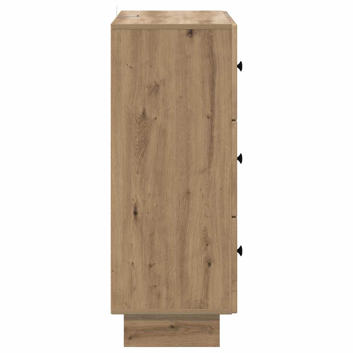 Skuffeskab 66 x 34,5 x 90 cm Konstrueret træ - Billede 7