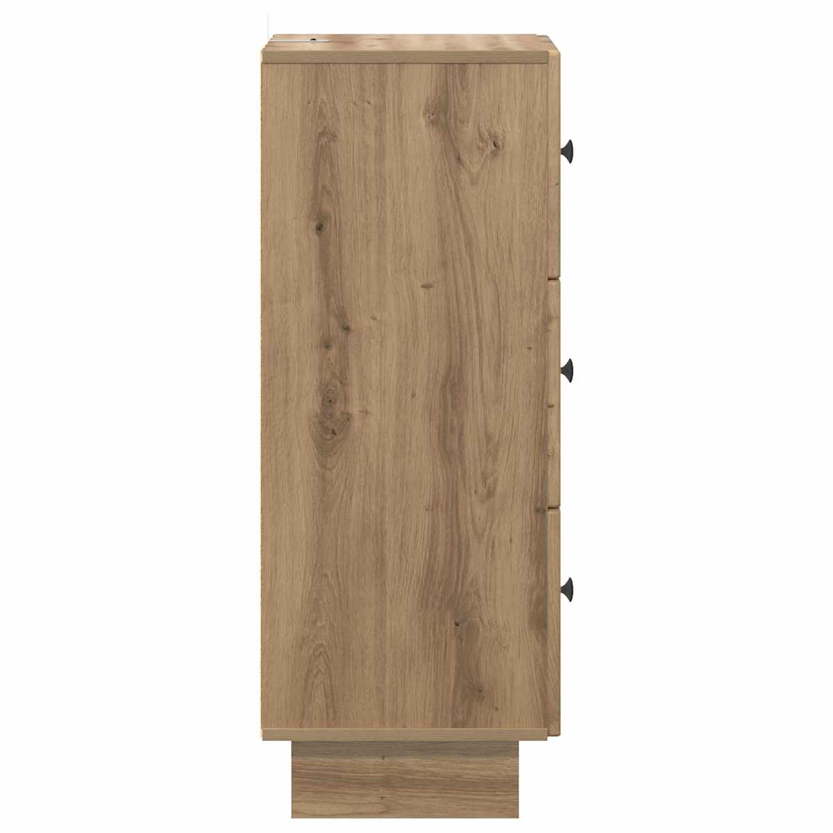 Skuffeskab 33 x 34,5 x 90 cm Konstrueret træ - Billede 7