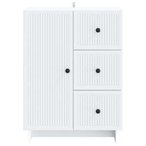Servírovací skříň Bílá 66 x 34,5 x 90 cm Kompozitní dřevo - obrázek 6