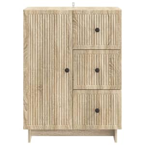 Servírovací skříň Dub sonoma 66 x 34,5 x 90 cm Kompozitní dřevo - obrázek 6