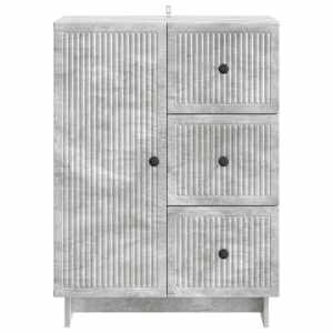 Servírovací skříň se zásuvkou Betonově šedá 66 x 34,5 x 90 cm - obrázek 6