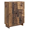 vidaXL K&otilde;ide sahtliga Vana puit 66 x 34,5 x 90 cm Tehispuit