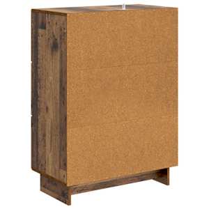 Servírovací skříň se zásuvkou Staré dřevo 66 x 34,5 x 90 cm - obrázek 8