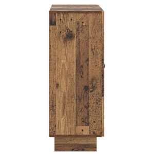 Servírovací skříň se zásuvkou Staré dřevo 66 x 34,5 x 90 cm - obrázek 7