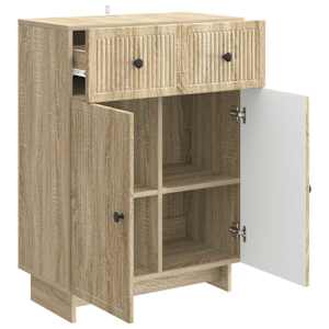 Servírovací skříň Dub sonoma 66 x 34,5 x 90 cm Kompozitní dřevo - obrázek 5