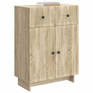 Servírovací skříň Dub sonoma 66 x 34,5 x 90 cm Kompozitní dřevo - obrázek 3