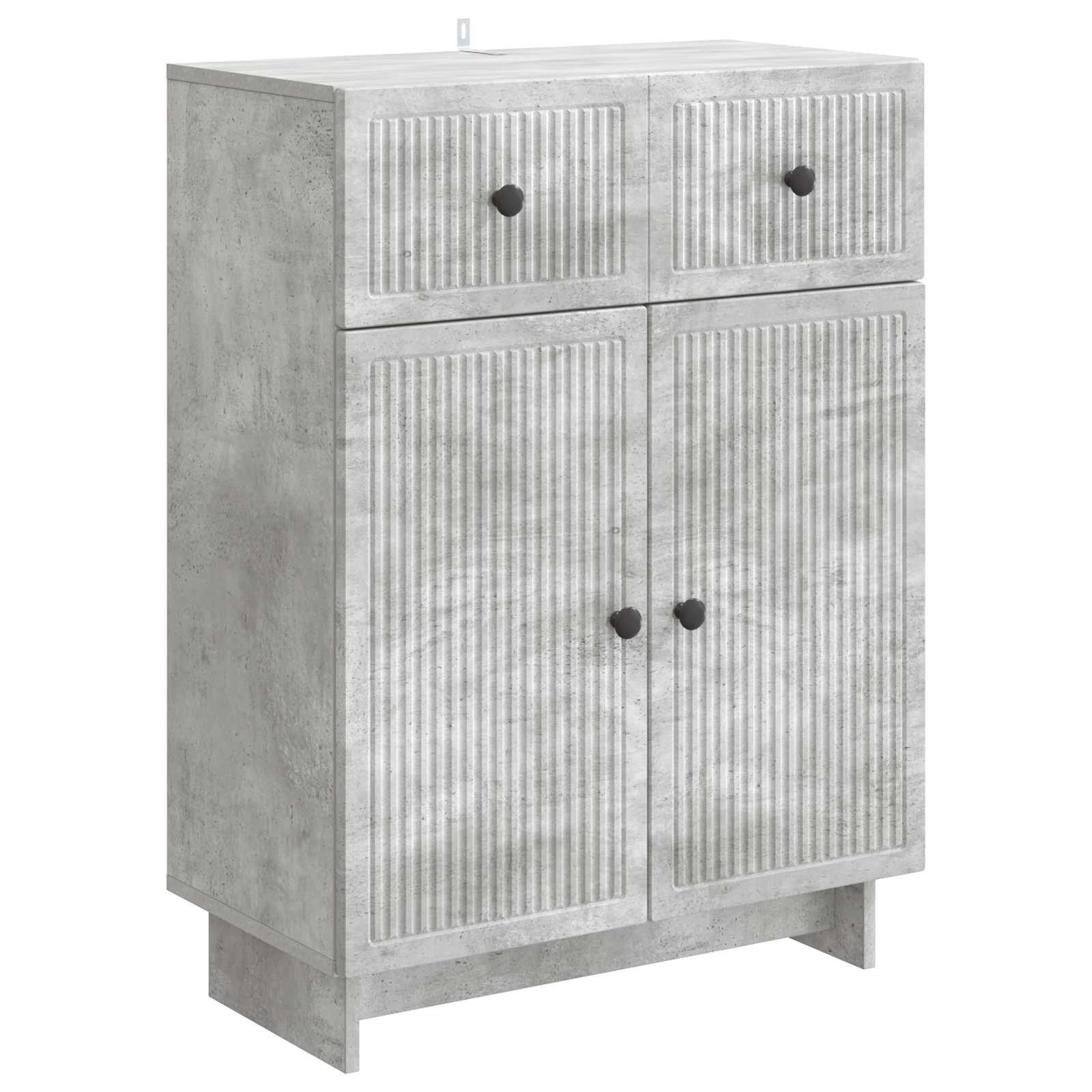 Kõide sahtliga Betoonhall 66 x 34,5 x 90 cm Tehispuit