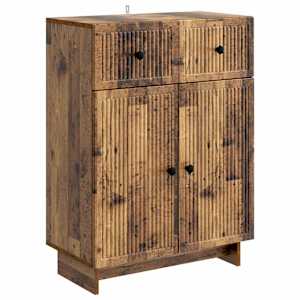Strani šal s predalom Star les 66 x 34,5 x 90 cm Inženirski les