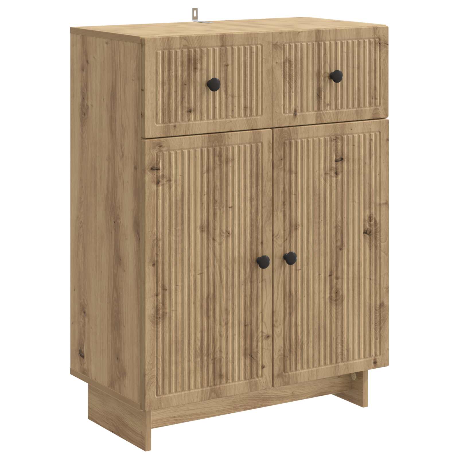vidaXL Sideboard Artisan-Eiche 66 x 34,5 x 90 cm Holzwerkstoff