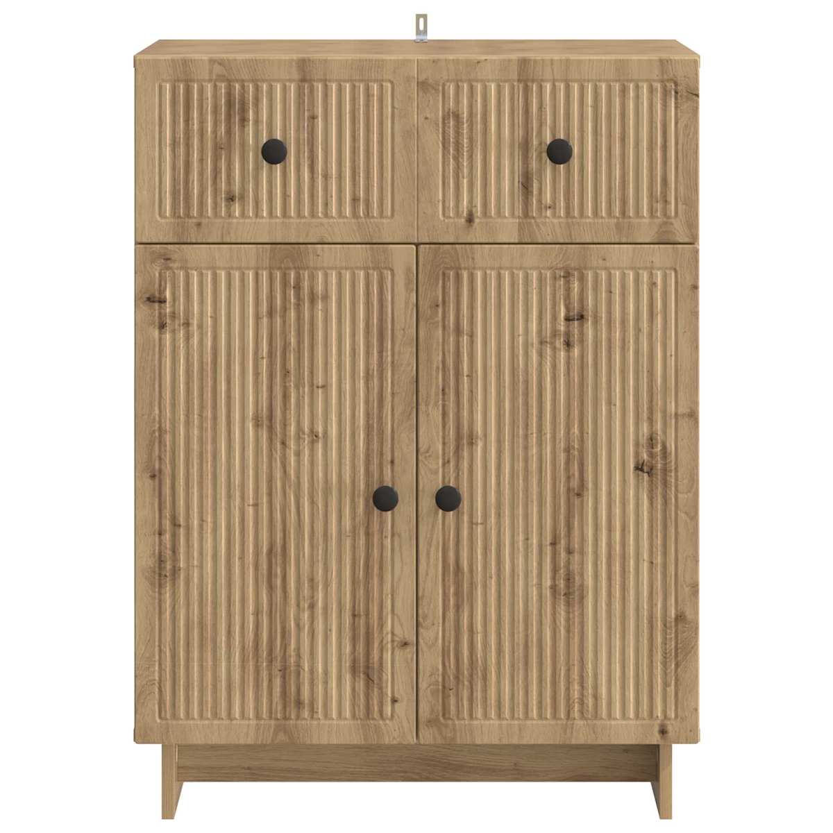 Sideboard 66 x 34,5 x 90 cm Konstrueret træ - Billede 6