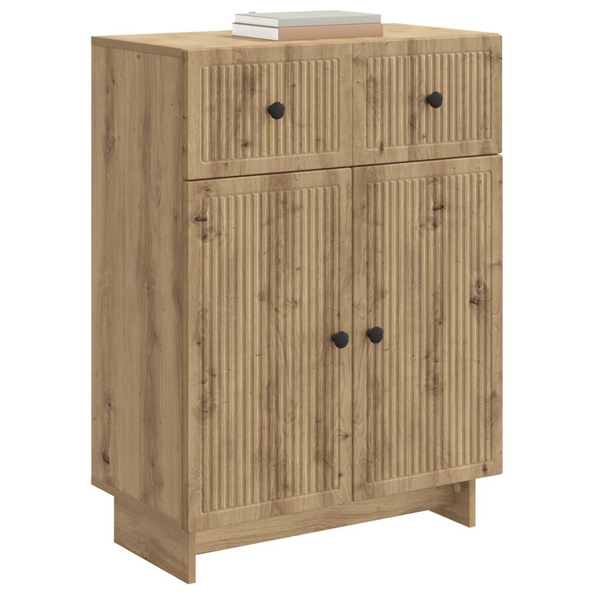 Sideboard 66 x 34,5 x 90 cm Konstrueret træ - Billede 3