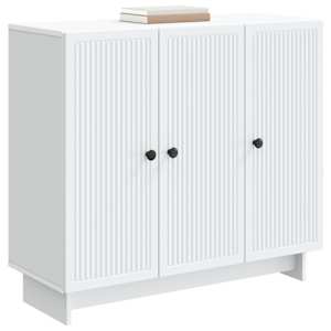 Servírovací skříň Bílá 89 x 34,5 x 80 cm Kompozitní dřevo - obrázek 2