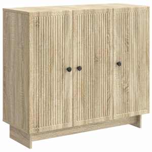 Strani šal Sonoma hrast 89 x 34,5 x 80 cm Inženirski les