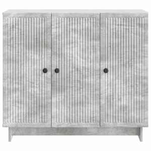 Servírovací skříň Betonově šedá 89 x 34,5 x 80 cm - obrázek 6