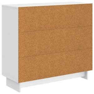 Servírovací skříň Bílá s vysokým leskem 89 x 34,5 x 80 cm - obrázek 8