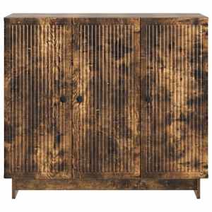 Servírovací skříň Kouřový dub 89 x 34,5 x 80 cm - obrázek 6