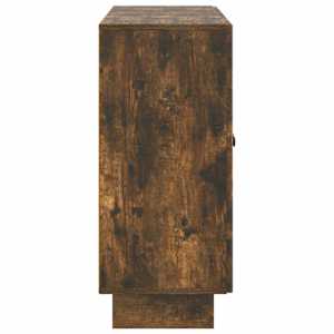 Servírovací skříň Kouřový dub 89 x 34,5 x 80 cm - obrázek 7