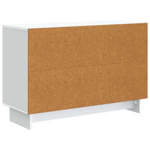 Servírovací skříň Bílá 89 x 34,5 x 60 cm Kompozitní dřevo - obrázek 6