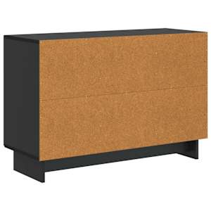 Servírovací skříň Černá 89 x 34,5 x 60 cm Kompozitní dřevo - obrázek 8