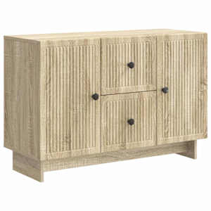 Strani šal Sonoma hrast 89 x 34,5 x 60 cm Inženirski les