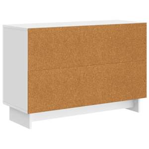 Servírovací skříň Bílá s vysokým leskem 89 x 34,5 x 60 cm - obrázek 8