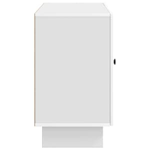Servírovací skříň Bílá s vysokým leskem 89 x 34,5 x 60 cm - obrázek 7