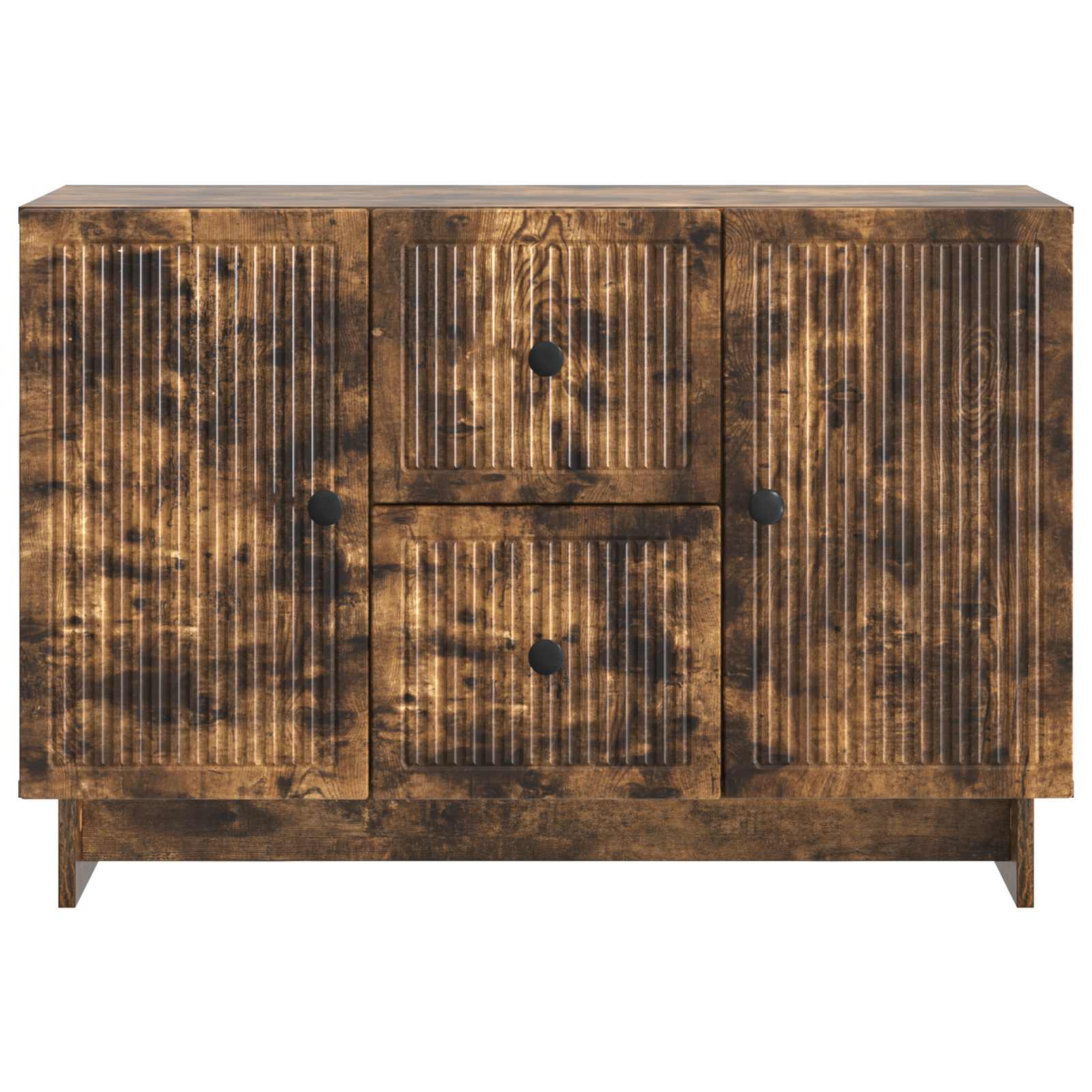 Strani šal Dimljen hrast 89 x 34,5 x 60 cm Inženirski les - slika 4