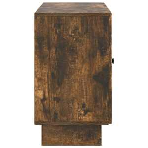 Servírovací skříň se zásuvkou Kouřový dub 89 x 34,5 x 60 cm - obrázek 7
