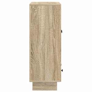 Servírovací skříň Sonoma dub 66 x 34,5 x 95 cm Dřevěný materiál - obrázek 8