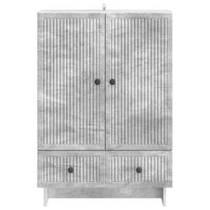 Servírovací skříň Betonově Šedá 66 x 34,5 x 95 cm - obrázek 4