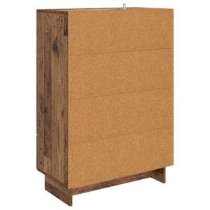 Servírovací skříň Staré dřevo 66 x 34,5 x 95 cm - obrázek 6