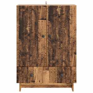 Servírovací skříň Staré dřevo 66 x 34,5 x 95 cm - obrázek 4