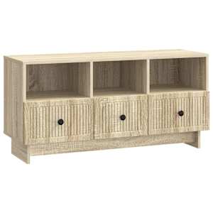 Televizní skříň Dub sonoma 102 x 34,5 x 50 cm Kompozitní dřevo - obrázek 2