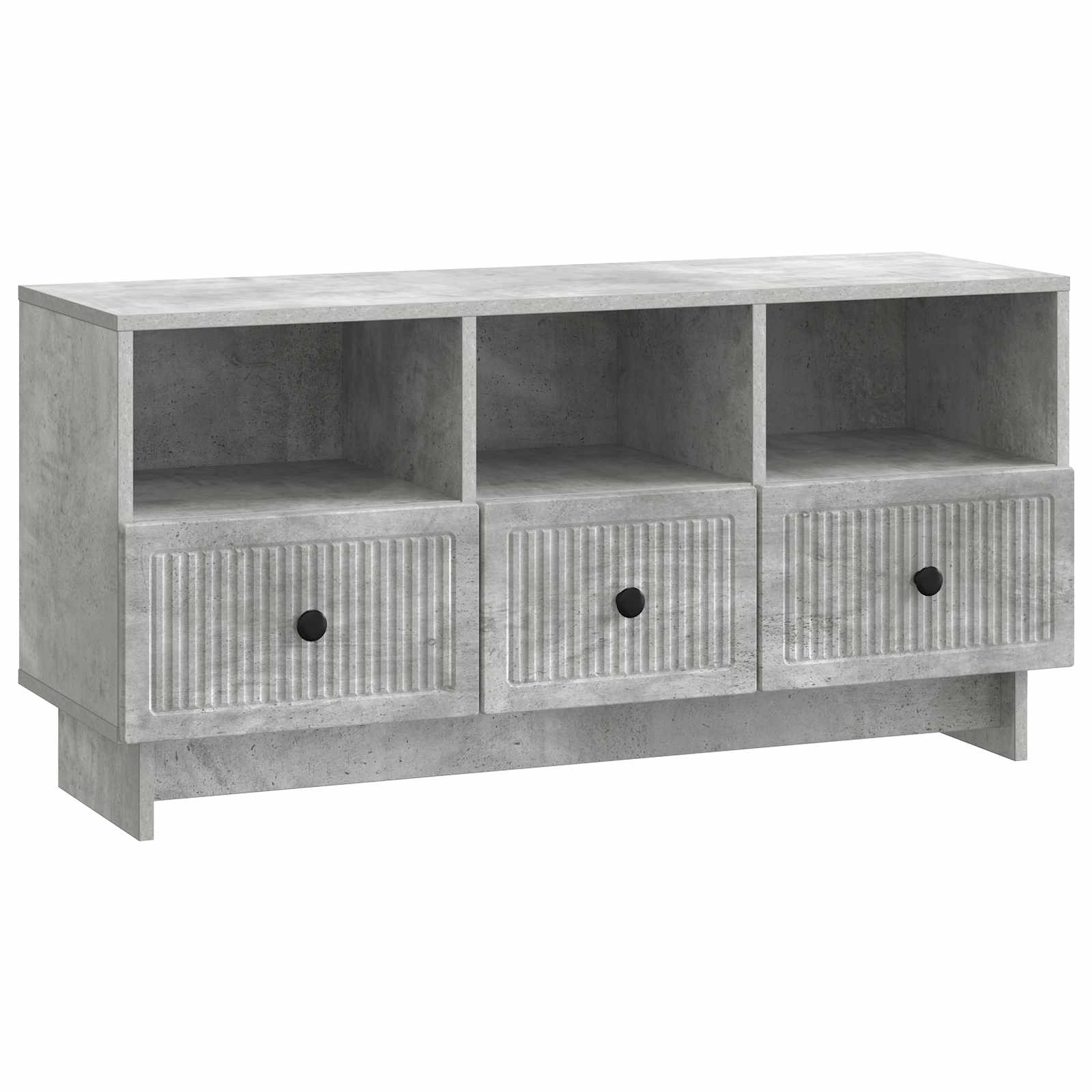 vidaXL Cabinet TV Gri Beton 102 x 34,5 x 50 cm Lemn prelucrat