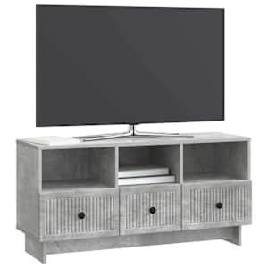 Televizní skříň se zásuvkou Betonově šedá 102 x 34,5 x 50 cm - obrázek 3