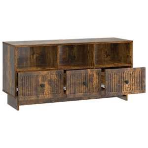 Televizní skříň Kouřový dub 102 x 34,5 x 50 cm Kompozitní dřevo - obrázek 5
