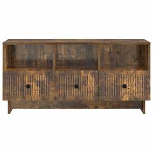 Televizní skříň Kouřový dub 102 x 34,5 x 50 cm Kompozitní dřevo - obrázek 6