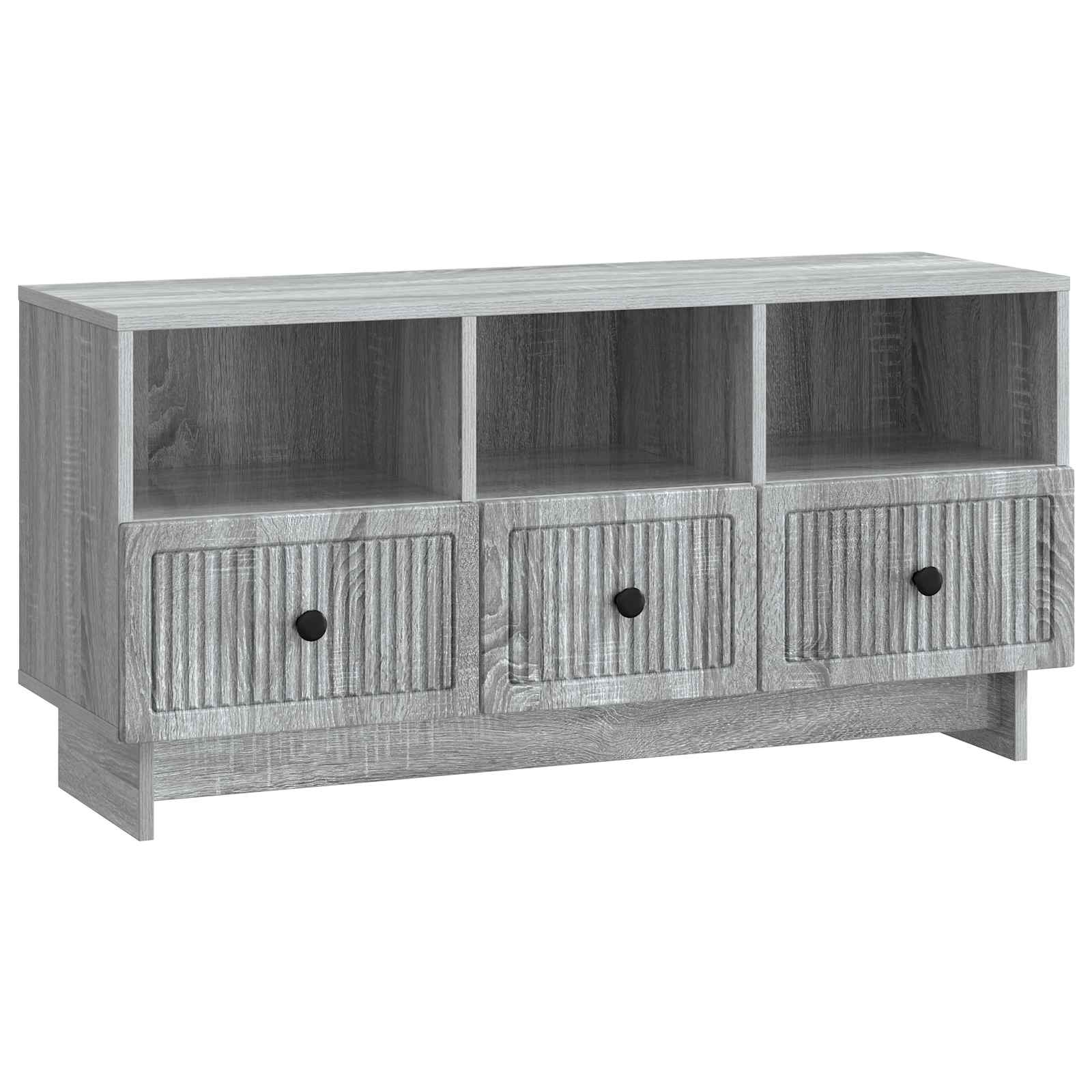 vidaXL Cabinet TV Sonoma gri 102 x 34,5 x 50 cm Lemn prelucrat