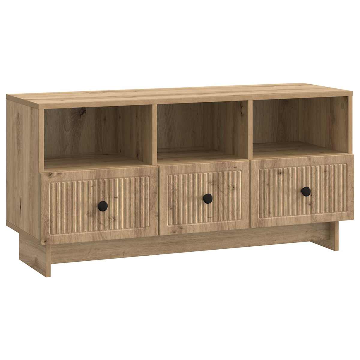 TV-skab 102 x 34,5 x 50 cm Konstrueret træ - Billede 2