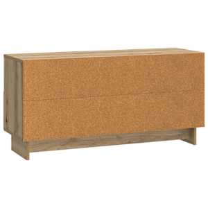 Televizní skříň 102 x 34,5 x 50 cm Dub artisan Kompozitní dřevo - obrázek 8
