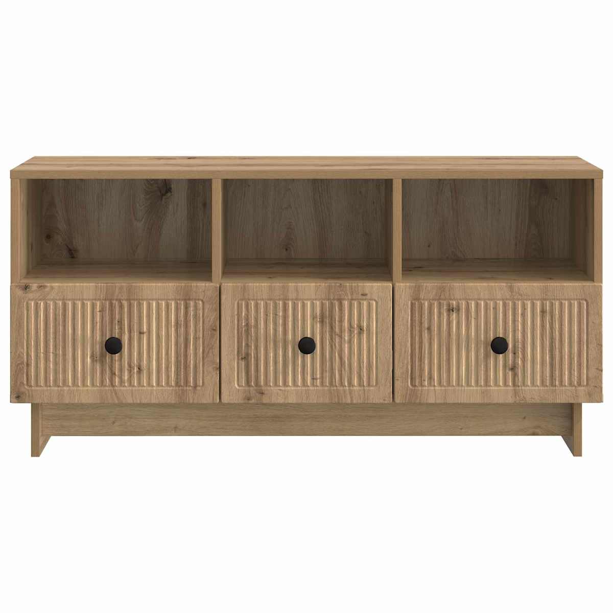 TV-skab 102 x 34,5 x 50 cm Konstrueret træ - Billede 5