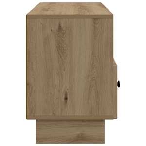 Televizní skříň 102 x 34,5 x 50 cm Dub artisan Kompozitní dřevo - obrázek 7