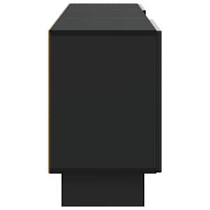 Televizní skříň Černý 150 x 31 x 50 cm Dřevěný materiál - obrázek 5