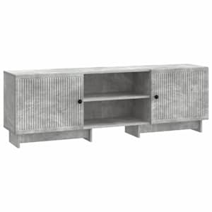 Televizní skříň Betonově Šedá 150 x 31 x 50 cm Dřevěný materiál - obrázek 2