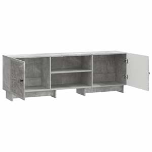 Televizní skříň Betonově Šedá 150 x 31 x 50 cm Dřevěný materiál - obrázek 5