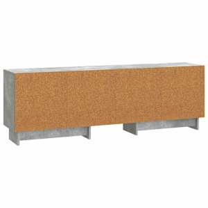 Televizní skříň Betonově Šedá 150 x 31 x 50 cm Dřevěný materiál - obrázek 8