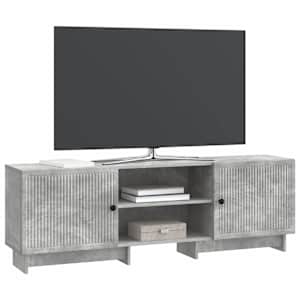 Televizní skříň Betonově Šedá 150 x 31 x 50 cm Dřevěný materiál - obrázek 3