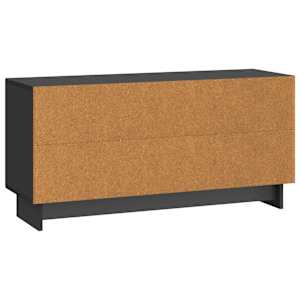 Televizní skříň 102 x 34,5 x 50 cm Černá Kompozitní dřevo - obrázek 6